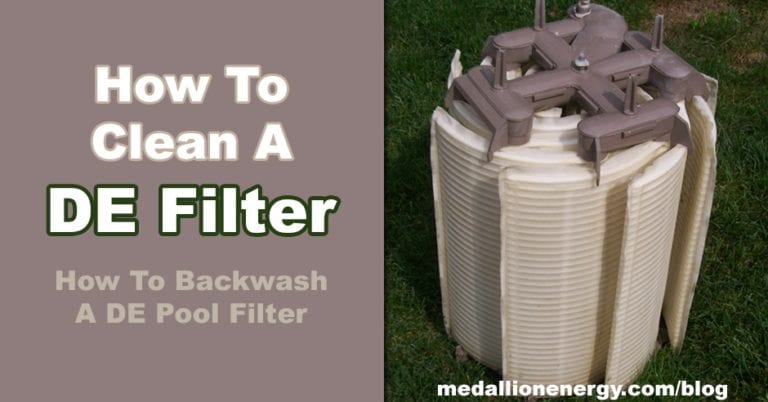 How To Clean A De Filter 