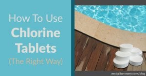 how to put chlorine tablets in above ground pool